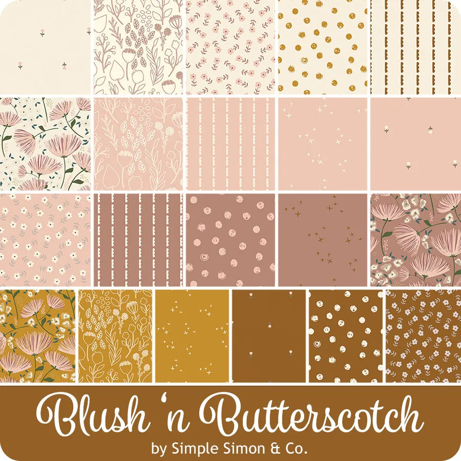 Blush 'N Butterscotch 3-Yard Bundle