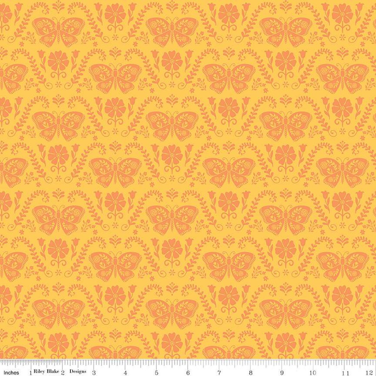 First Blooms Butterflies Yellow C16323