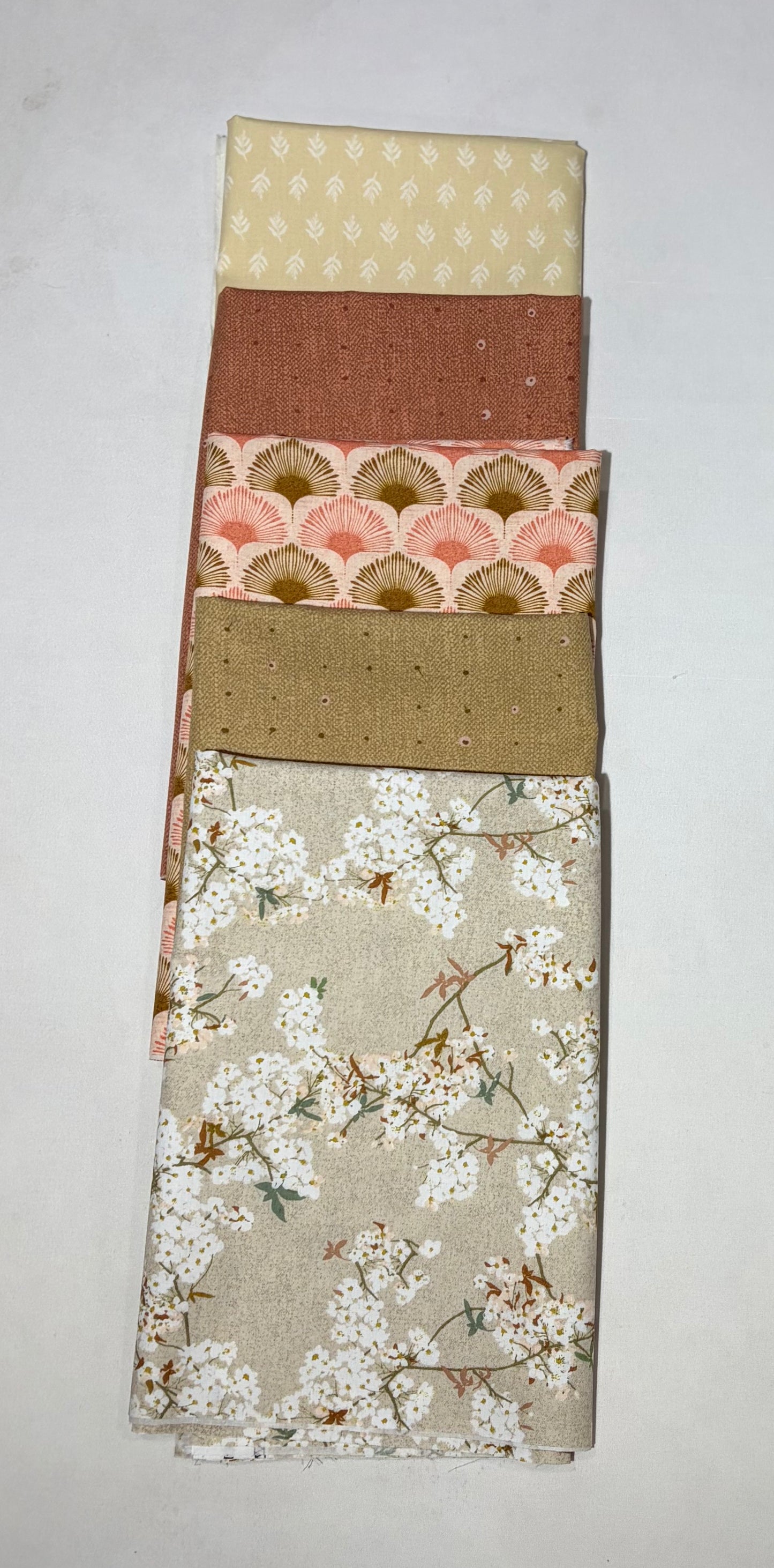 Tan and Copper Curated Bundle from Art Gallery Fabrics
