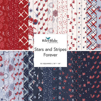 Stars and Stripes Forever by Lori Whitlock for Riley Blake 10-15710-42