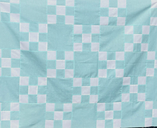 Two-Color Irish Chain: The Perfect Beginner Quilt