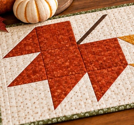 Half-Square Triangles Made Easy + A FREE Mr. Maple Table Runner Pattern