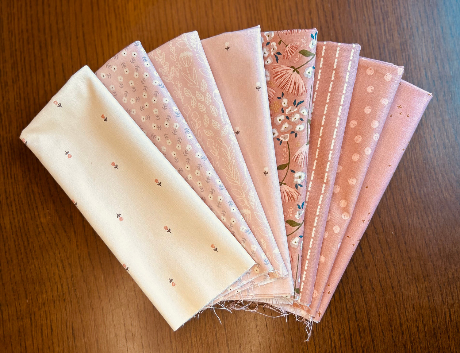 Blush 'n Butterscotch Fat Quarter Bundles