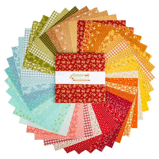 Baked with Love 10" stacker by Lori Holt for Riley Blake Designs