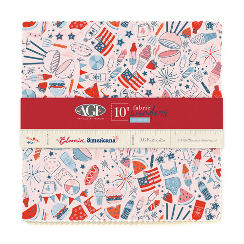 Bloomin Americana 10 inch stacker by Art Gallery Fabrics   10W-BAM