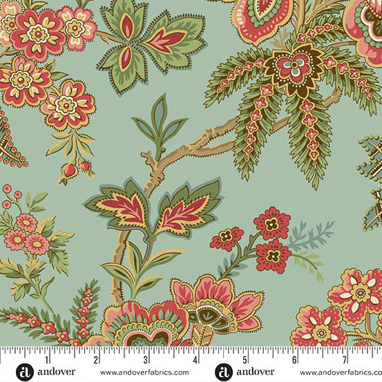 Jingle Bells by Laundry Basket Quilts for Andover Fabric  (10" Layer Cake) 10-JING-42