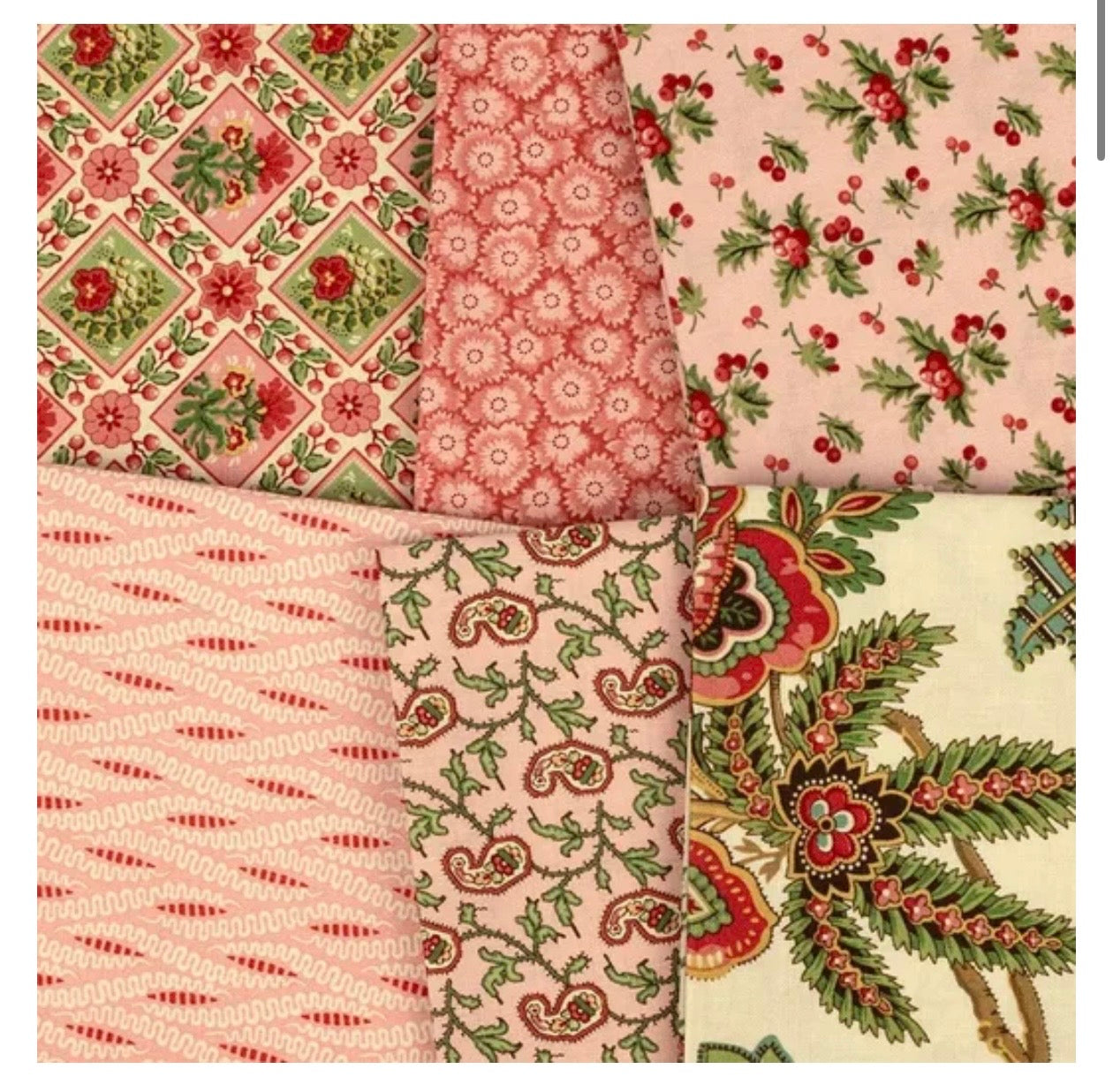 Jingle Bells by Laundry Basket Quilts for Andover Fabric  (10" Layer Cake) 10-JING-42
