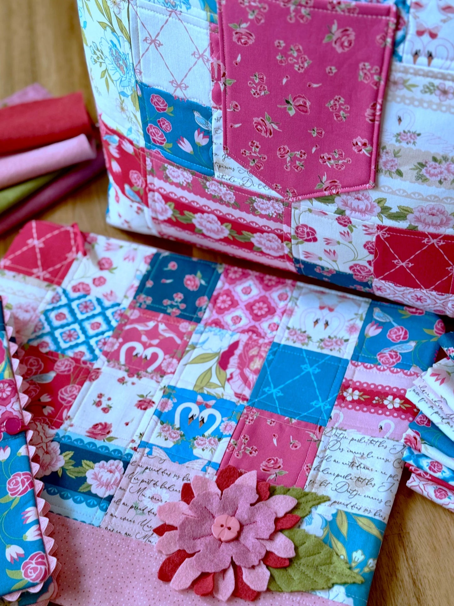 Stolen Moments by Lori Woods for Poppie Cotton 10" squares