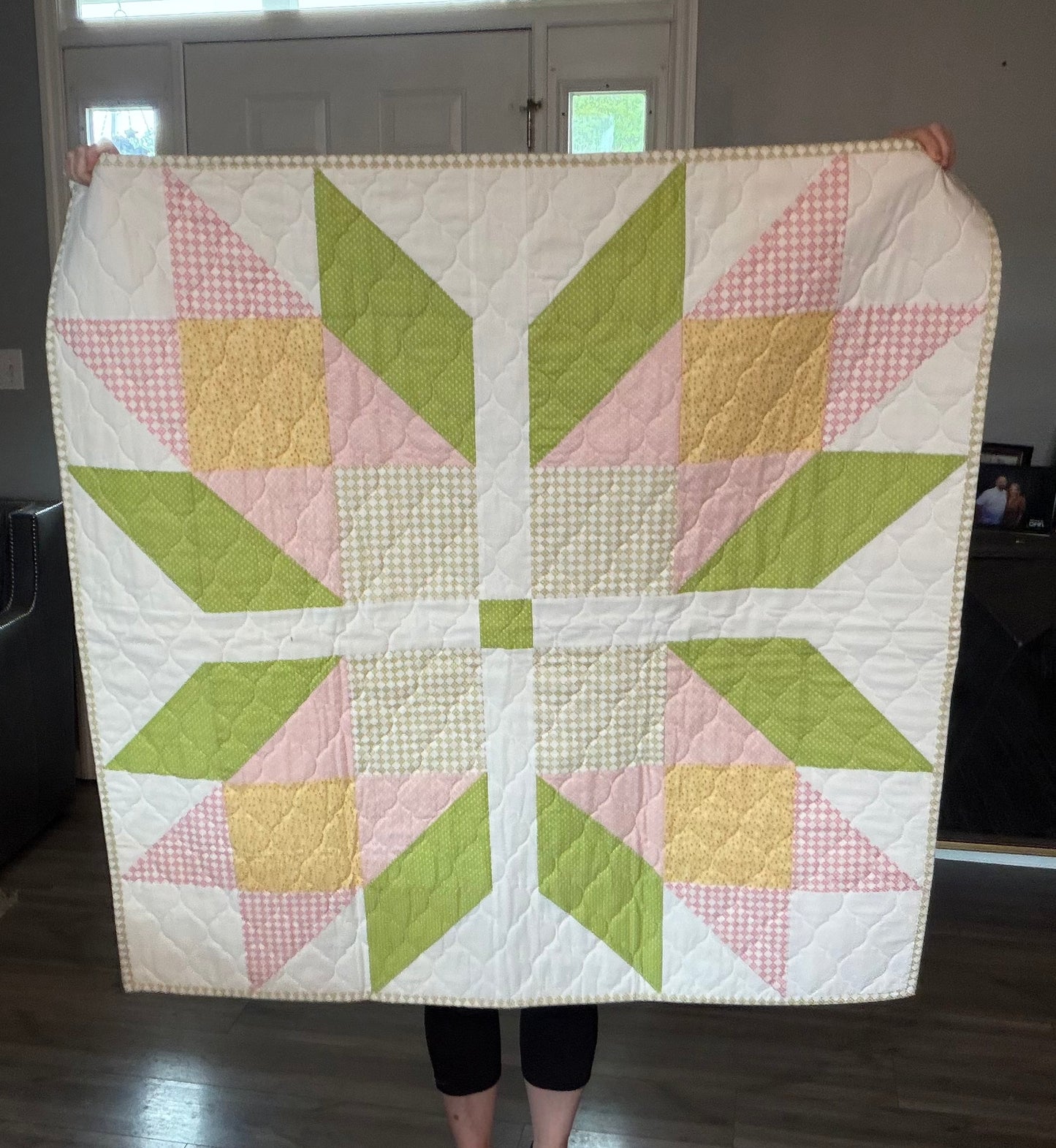 Custom Star Lap Quilt 42x42 (Quilt #3)