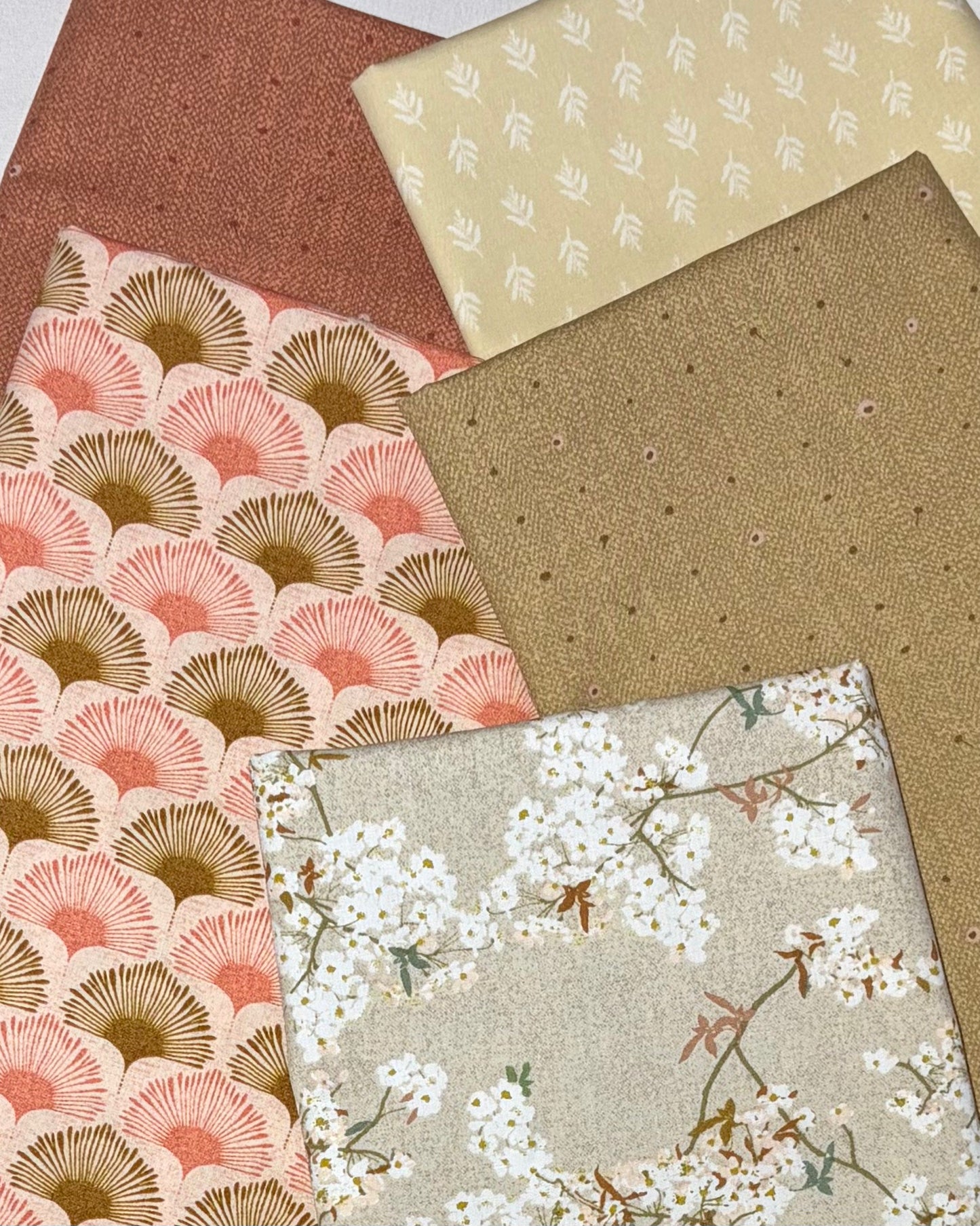 Tan and Copper Curated Bundle from Art Gallery Fabrics