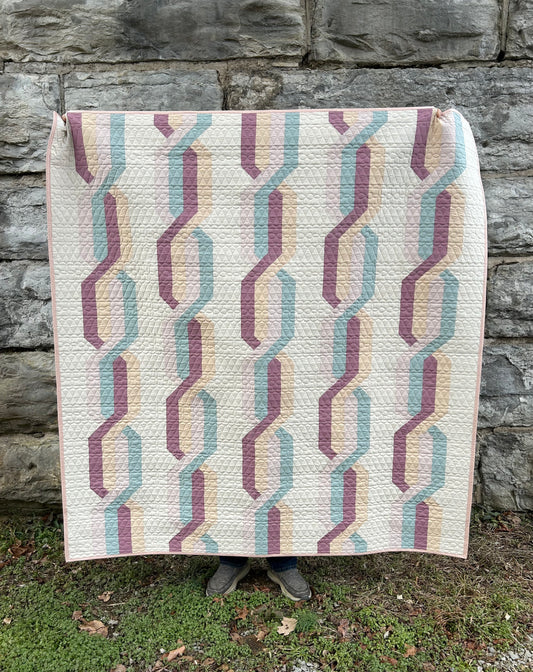 Cable Knit Cozy Quilt Kit