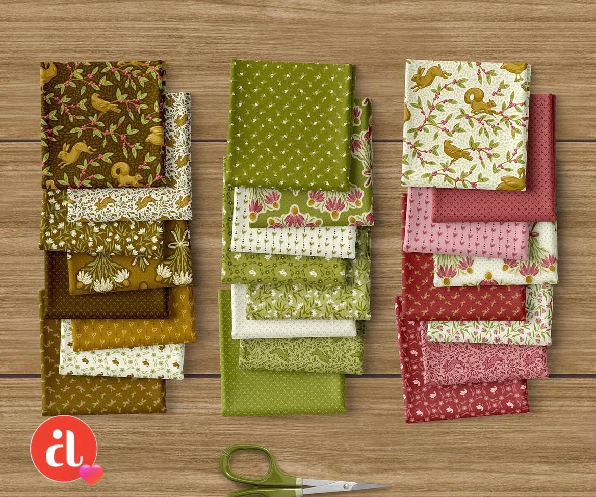 Rivermoore by Judy Jarvi for Andover Fabric 10 inch squares