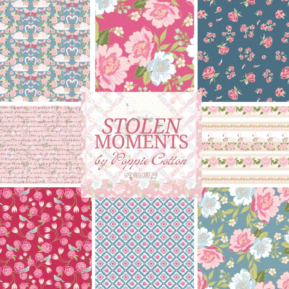 Stolen Moments by Lori Woods for Poppie Cotton 10" squares