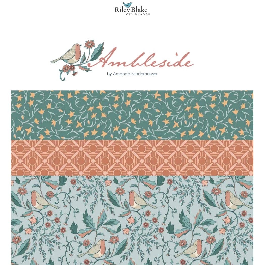 Ambleside 10 Inch Stacker (42 pcs) by Amanda Niederhauser for Riley Blake Designs