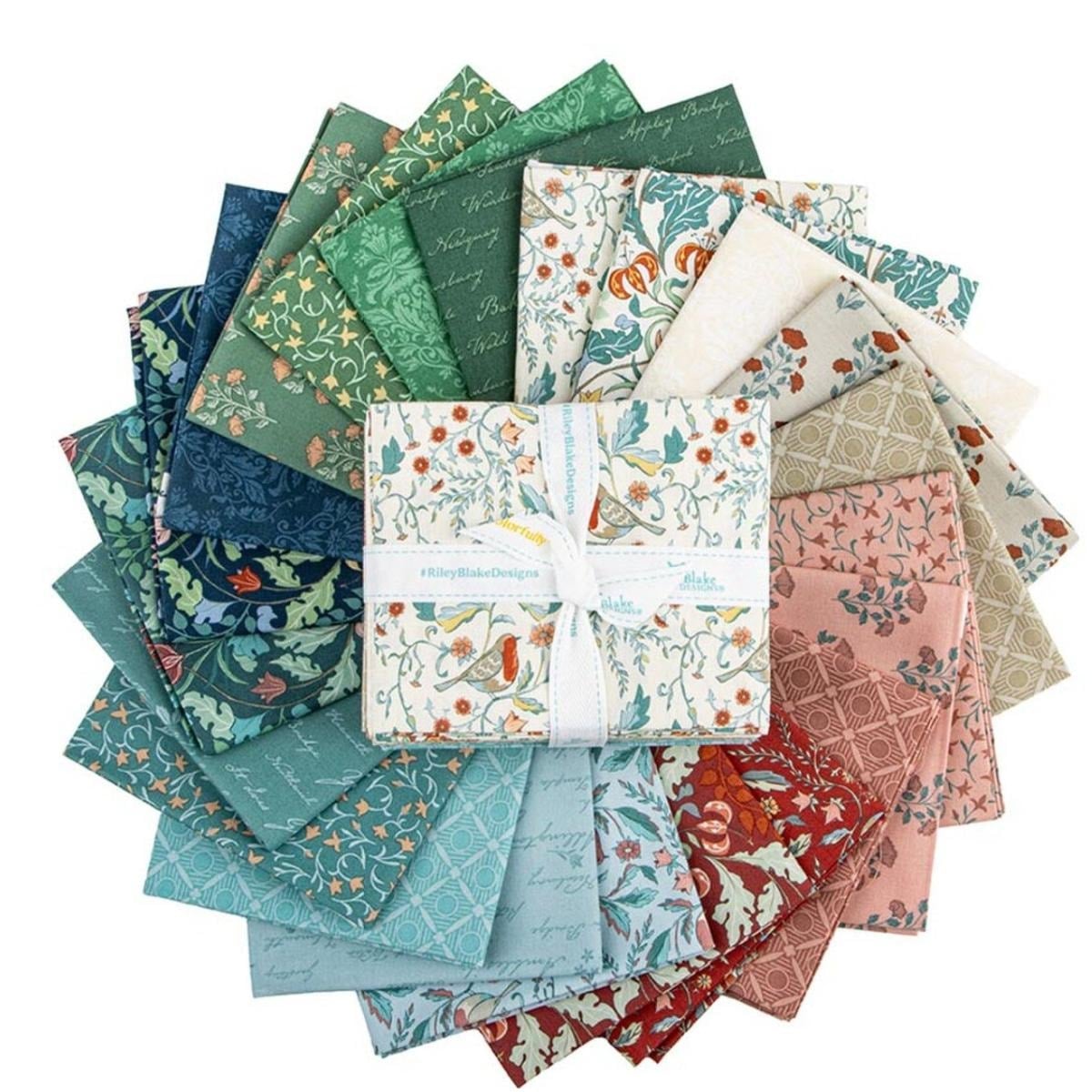 Ambleside Fat Quarter Bundle by Amanda Niederhauser for Riley Blake Designs (22 FQs)