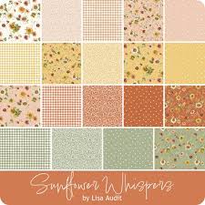 Sunflower Whispers 10 inch Stacker by Riley Blake Designs  10-16670-42