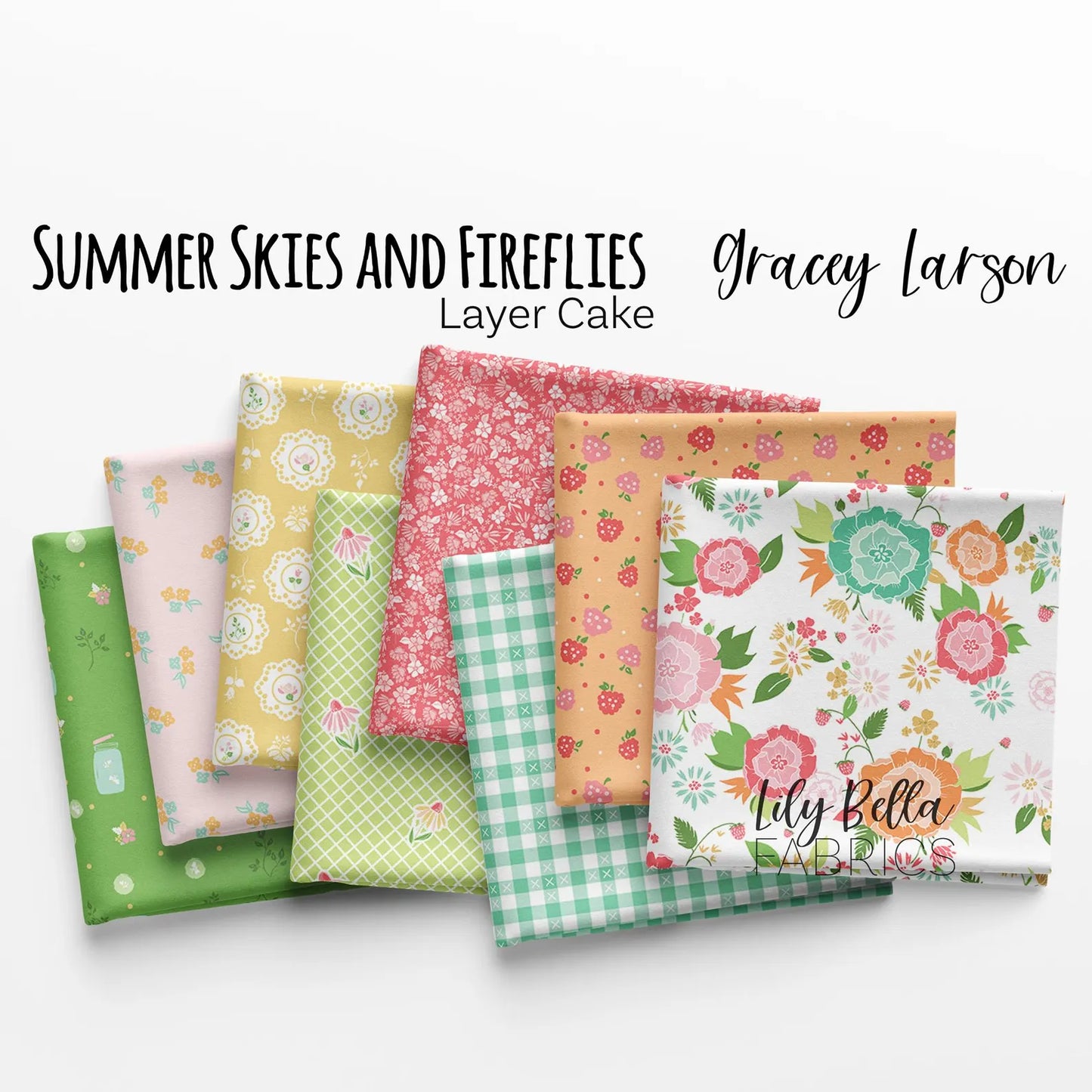 Summer Skies and Fireflies 10 inch Stacker by Riley Blake Designs