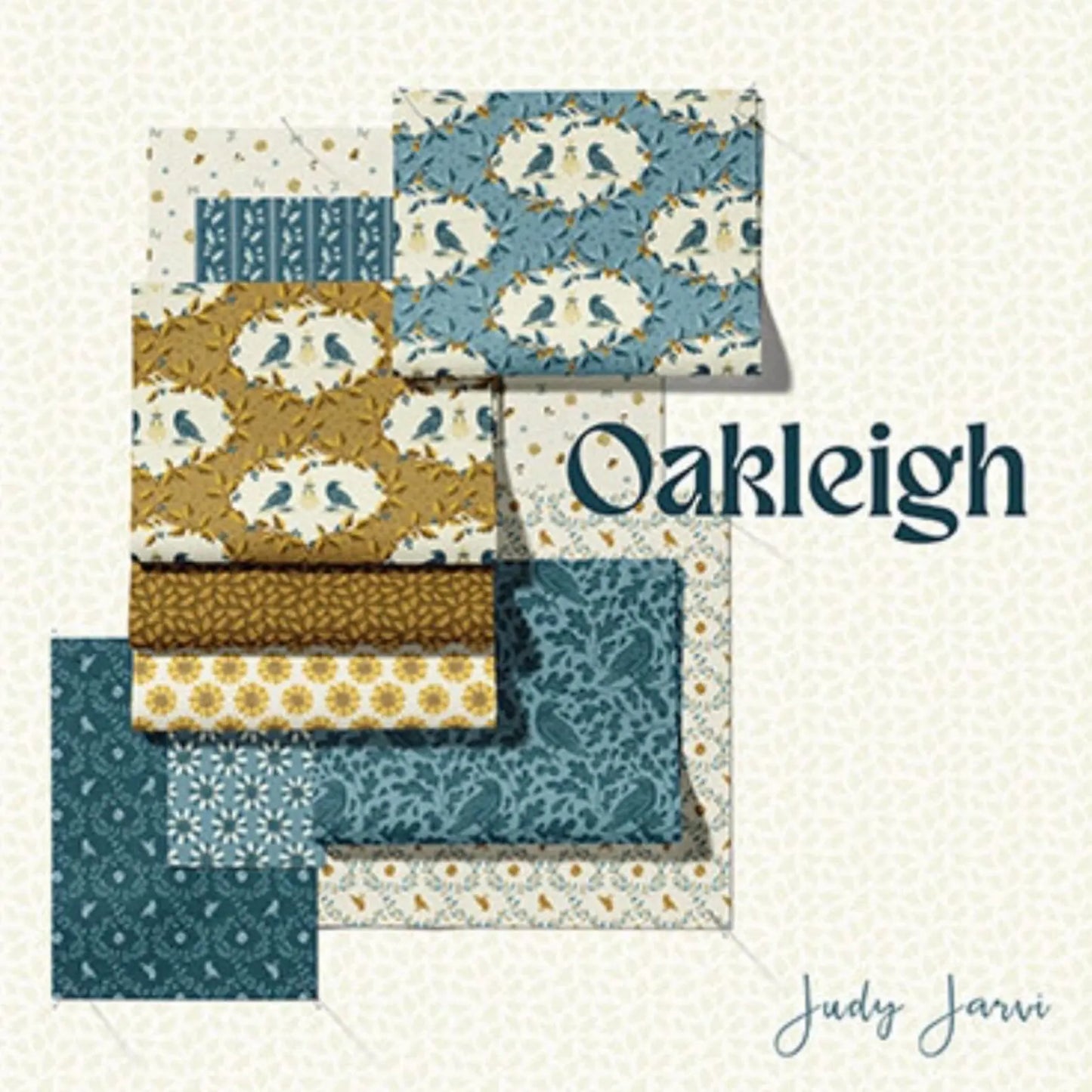 Oakleigh by Judy Jarvi for Andover Fabric 10 inch squares
