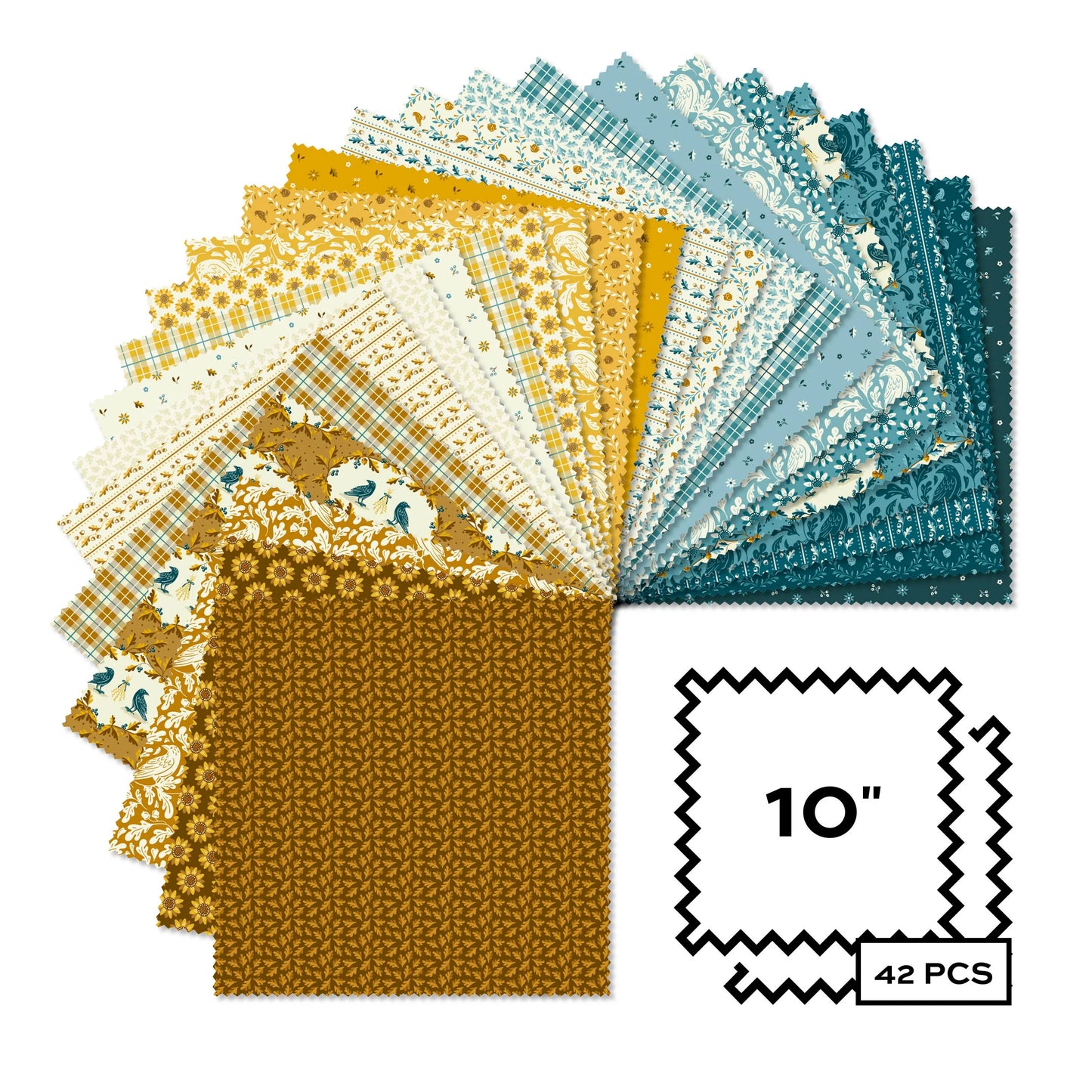 Oakleigh by Judy Jarvi for Andover Fabric 10 inch squares