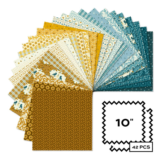 Oakleigh by Judy Jarvi for Andover Fabric 10 inch squares