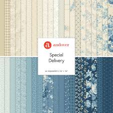 Special Delivery by Laundry Basket Quilts for Andover Fabric 10" Layer Cake