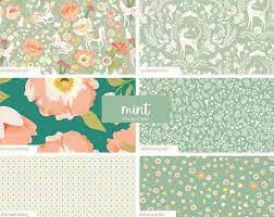 Unicorn Dreams 10 inch Precuts by Ginger Deverell for Poppie Cotton  UD25727