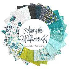 Among The Wildflowers II 5 inch Charm Pack by Benaartex