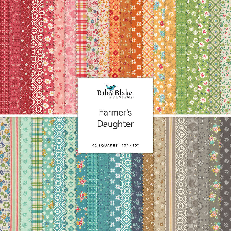 Farmer's Daughter 10" Stacker by Lori Holt for Riley Blake Designs   10-17160-42