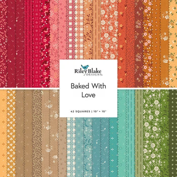 Baked with Love 10" stacker by Lori Holt for Riley Blake Designs