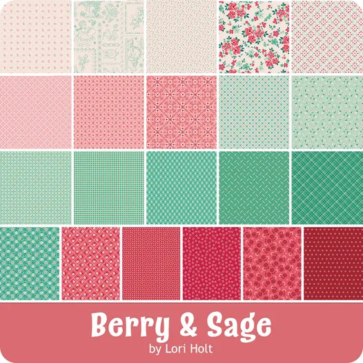 Berry & Sage 10" stacker by Lori Holt for Riley Blake Designs