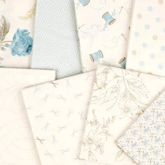 Sewing Bird 10" Squares by Edyta Sitar for Andover Fabrics