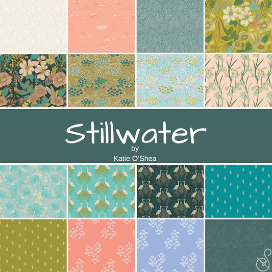 Stillwater- 10" Fabric Squares by Katie O'Shea for Art Gallery Fabrics    10 10W-STW